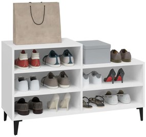 Sapateira 102x36x60 cm derivados de madeira branco
