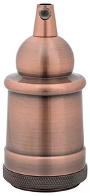 Casquilhos de lâmpadas 2 pcs Bronze vermelho E27