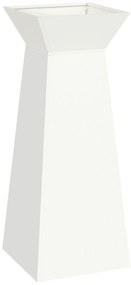 Suporte para Plantas Branco Metal 40 x 40 x 101 cm