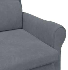 Poltrona Cinza Escura Cinzento escuro Standard
