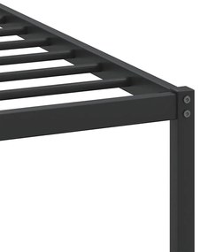 Estrutura cama s/ colchão derivados de madeira carvalho fumado