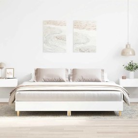 Estrutura de cama sem colchão 200x200 cm branco