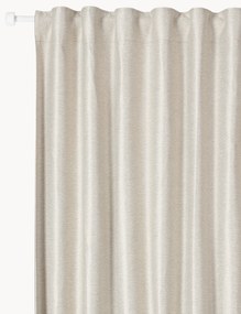 Cortinas multi-banda opacas Asher, conjunto de 2, L 140 cm