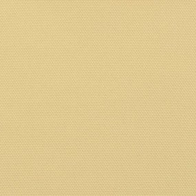 Tela de varanda 120x500 cm 100% poliéster oxford cor areia