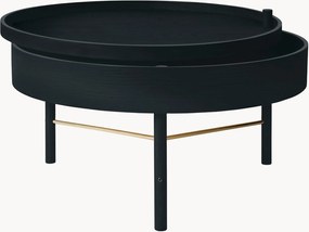 Mesa de apoio redonda com arrumação Turning Table