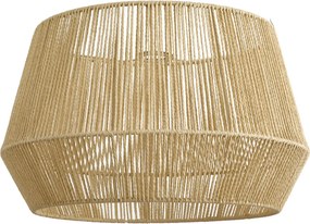 Abajur Japandi com corda de papel bege 50/50/30 - Bullet