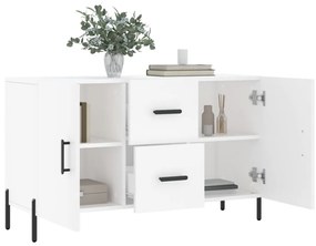 Aparador 100x36x60 cm derivados de madeira branco