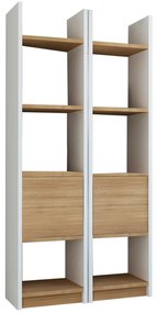 Estante Esbi – Branco – 66,2 cm x 150 cm x 29,5 cm