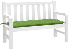 Almofadão p/ banco de jardim 120x50x7 cm mesclado tecido verde