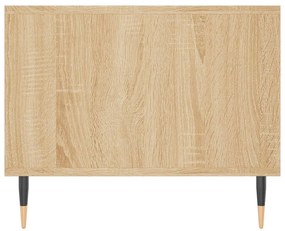 Mesa de centro 102x50x40 derivados de madeira carvalho sonoma