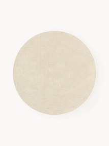 Tapete redondo em algodão artesanal Lora