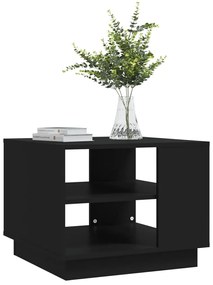 Mesa de centro 55x55x43 cm aglomerado preto