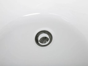 Banheira autónoma em acrílico preto 170 x 80 cm DULCINA Beliani