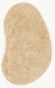 Tapete de pelo comprido com forma orgânica Tully