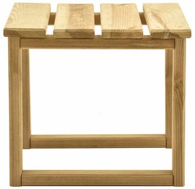 Espreguiçadeira de jardim com mesa madeira de pinho impregnada