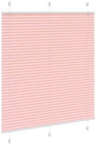 Rosa Plissada Cega 115x150 cm Largura Tecido 114,4cm Poliéster