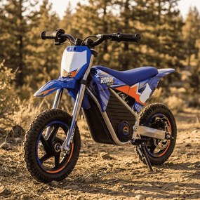 Mini moto eléctrica Warrior 150W MX150 12/12 Até 15 km/h C/ Limitador Azul