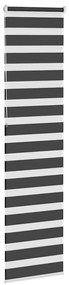 Cortina de zebra 65x230 cm largura do tecido 60,9 cm poliéster