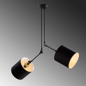 Chandelier Abajur – Preto – 100 x 100 cm