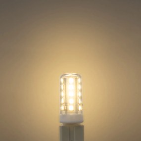 Conjunto de 5 Lâmpadas LED G9 Transparentes 2W 370 lm 3000K