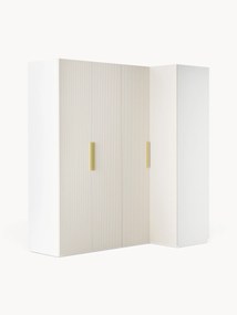 Roupeiro de canto modular Simone, L 215 cm, vários tamanhos