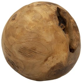 BOLA DE TECA RECICLADA Ø 20 CM (PEÇAS ÚNICAS - NÃO SUBSTITUÍDAS EM SÉRIE)