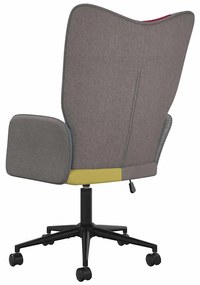 Cadeira de descanso tecido de retalhos