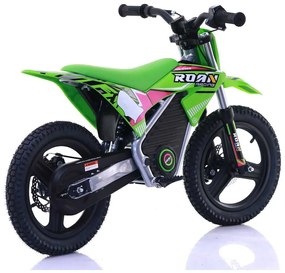 Mini moto elétrica para crianças Minicross electrica 350W 14/14" Warrior MX-E350 Verde