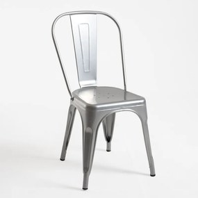 Cadeira Torix - Cinza metalizado