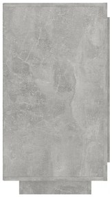 Aparador 80x40x75 cm cinza cimento