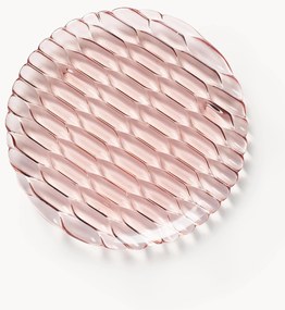 Pratos de pequeno-almoço com padrão estruturado Jellies, conjunto de 4