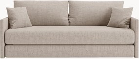 Sofá-cama em chenille Shannon (3 lugares), L 209 cm