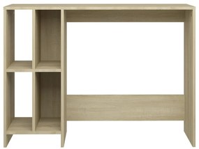 Secretária 102,5x35x75 cm derivados de madeira carvalho sonoma