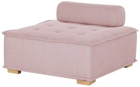 Conjunto de sofás modular para 4 pessoas em rosa TIBRO Beliani
