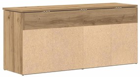 Sapateira 102x30,5x45cm derivados de madeira carvalho artisiano