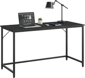 Secretária escritório 60 x 135 x 76 cm preto