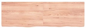 Prateleira de parede 160x50x(2-6) cm carvalho tratado castanho