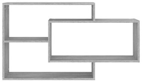 Estante 104x20x58,5 cm derivados de madeira cinzento sonoma