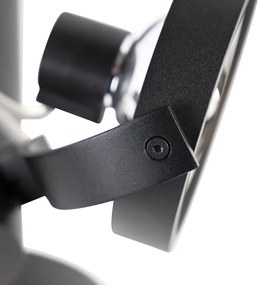 LED Projetores design ajustáveis 3 luzes incl. G9 preto - Goes Design