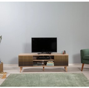 Móvel TV Truva – Carvalho Sonoma – 140 cm x 50 cm x 40 cm
