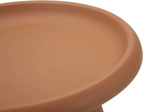 MESA DE APOIO GEAX Ø 50X45 CM VERMELHA