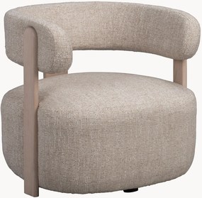 Cadeira lounge estofada Jenison