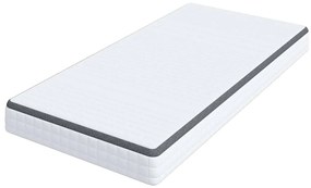 Colchões Branco, Cinza 90 x 200 cm Tecido Tricotado