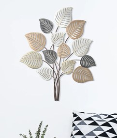 PAINEL DE PAREDE 3D DE FERRO OTIP -B- CM 81X5X100 MULTICOLOR