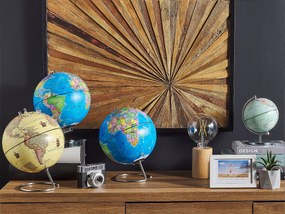 Globo decorativo 29 cm amarelo com magnéticos CARTIER Beliani