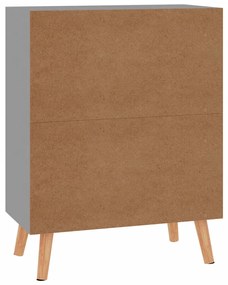 Aparador 60x30x72 cm derivados de madeira cinza