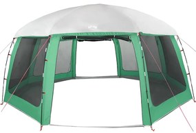 Tenda para piscina com mosca amovível e paredes de rede