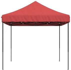 Tenda para festas pop-up dobrável 440x292x315 cm bordô