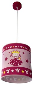 Pink Princess Pendant Light Nursery