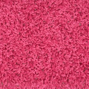 Tapete/carpete para degraus 15 pcs 56x17x3 cm rosa